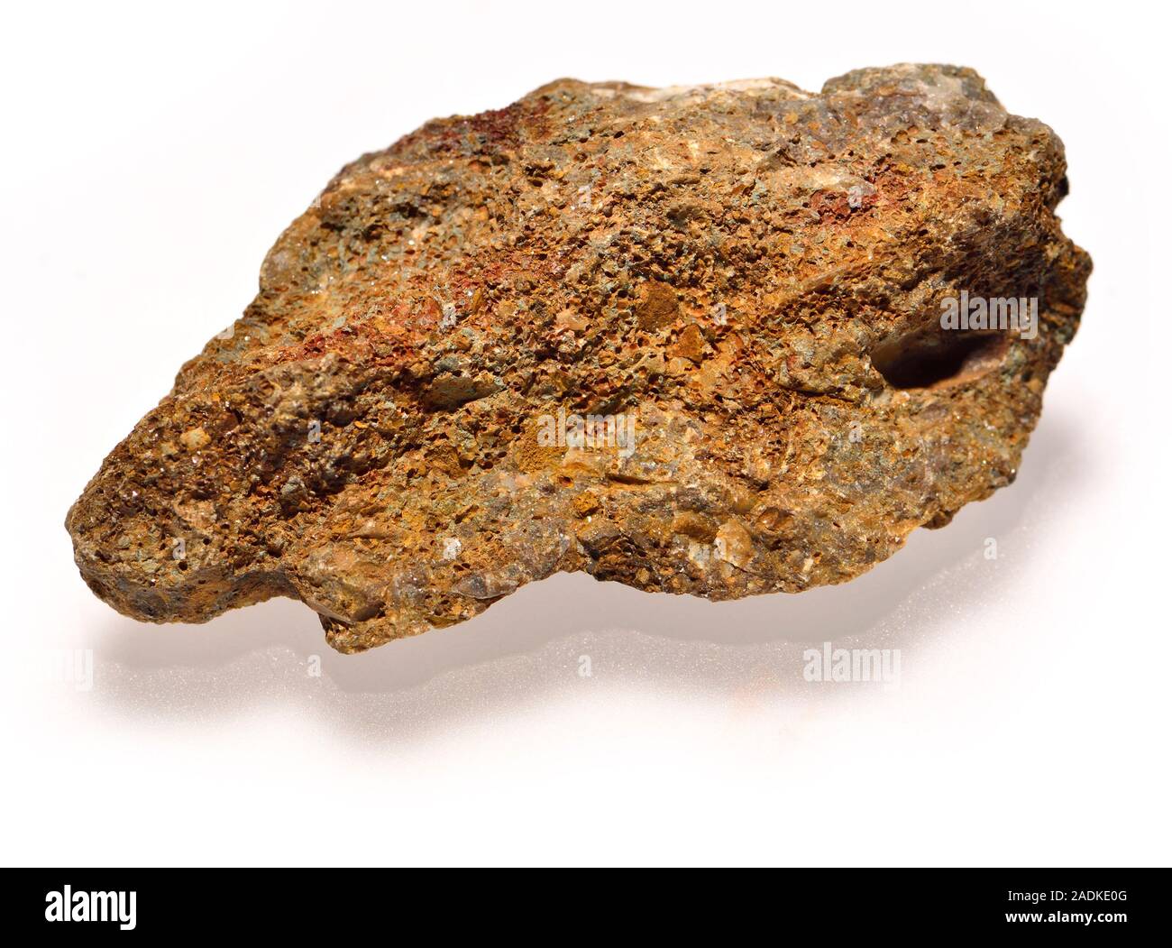 Limonite (Italia) Ossido di ferro Foto Stock