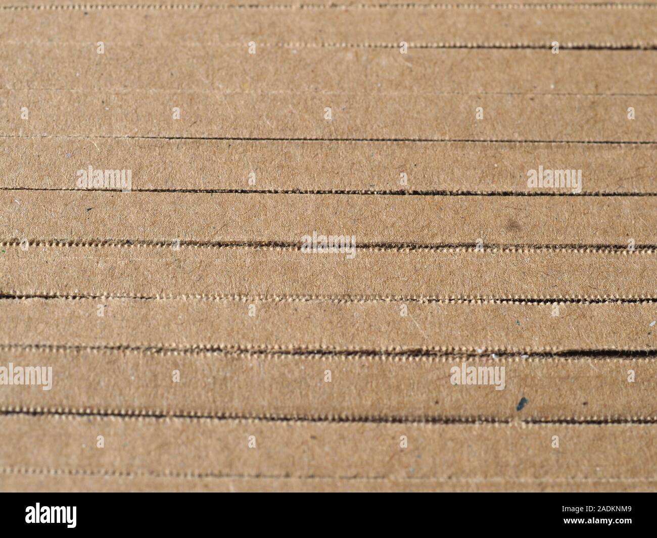 Brown in cartone ondulato texture utili come uno sfondo Foto Stock