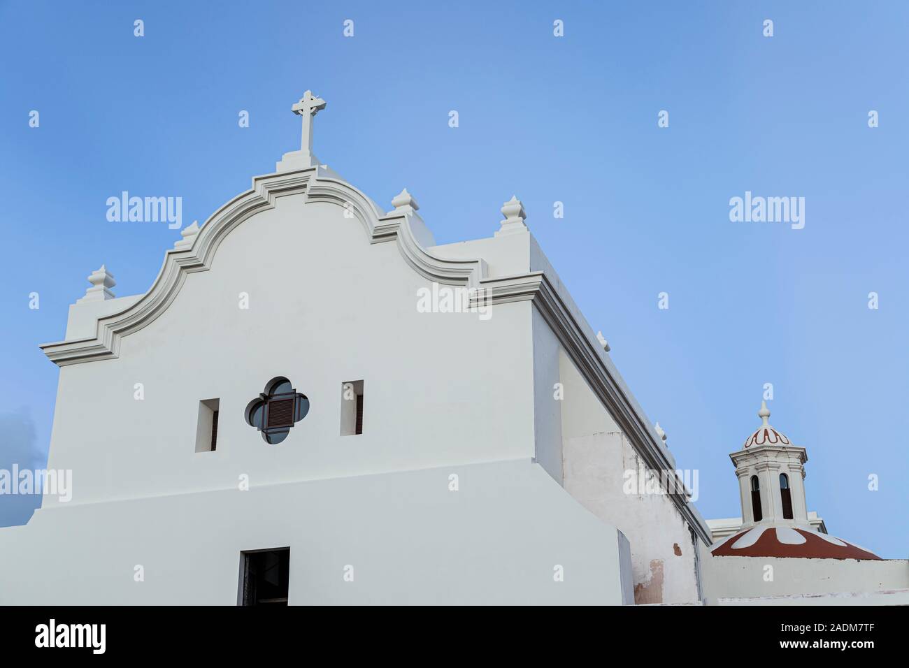 La Chiesa di San Jose, la vecchia San Juan, Puerto Rico Foto Stock