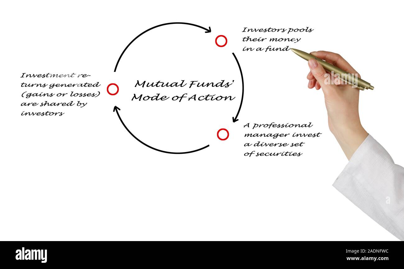 Come fare per i Fondi Comuni di Investimento di lavoro? Foto Stock