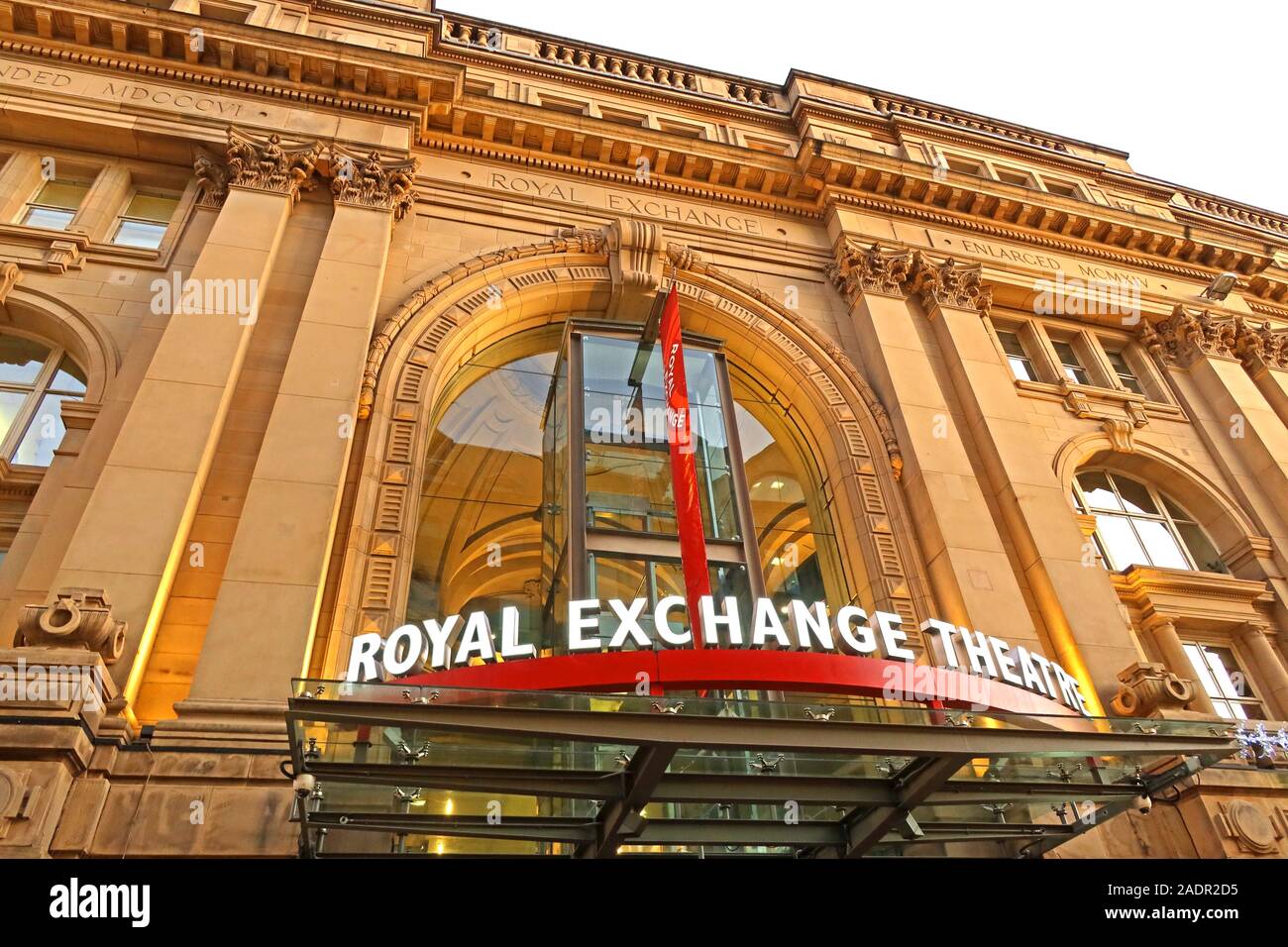 Manchester Royal Exchange Theatre, St Anns Square, Manchester, North West, Inghilterra, Regno Unito, M2 Foto Stock