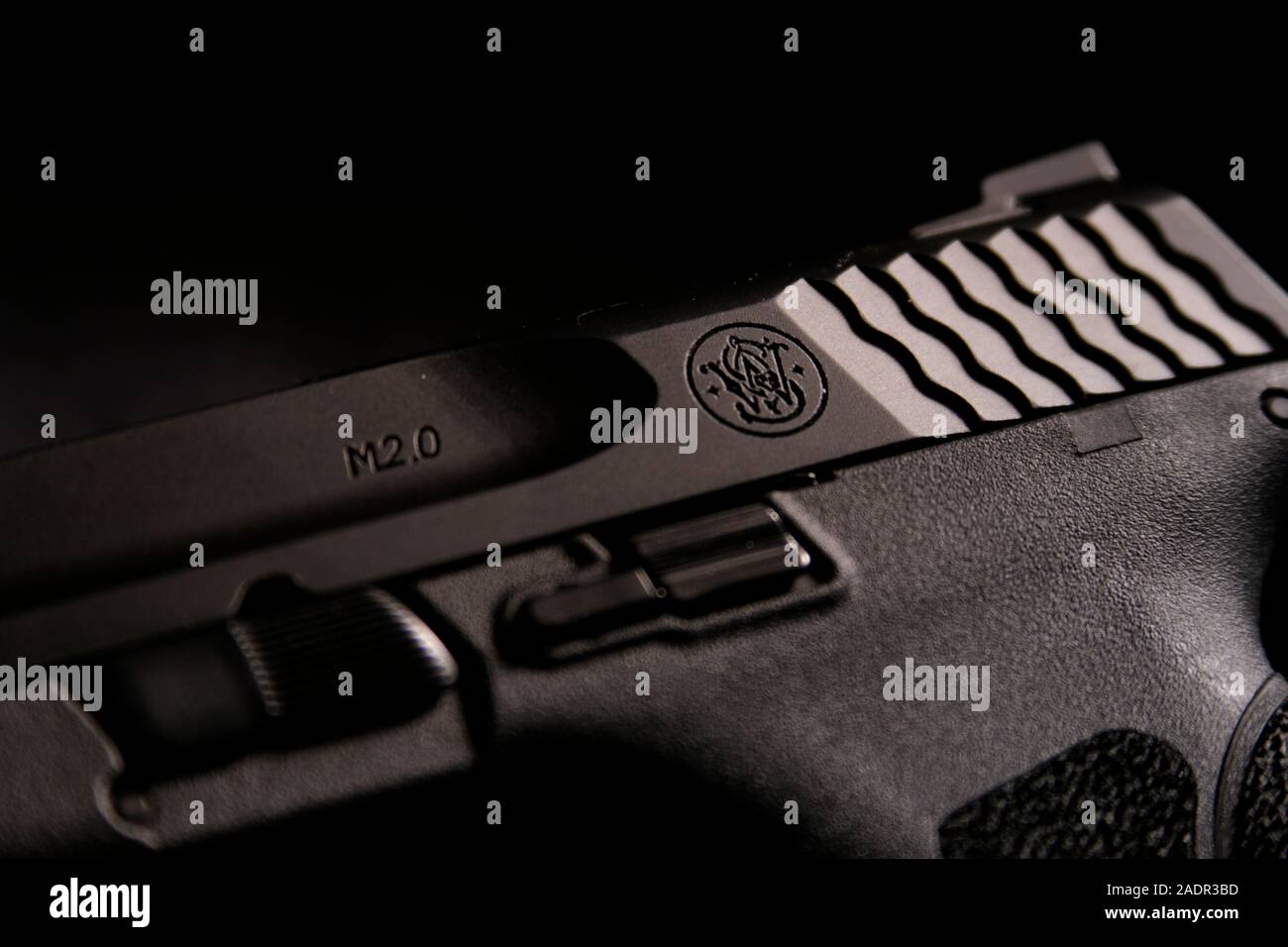 Smith & Wesson pistola Foto Stock