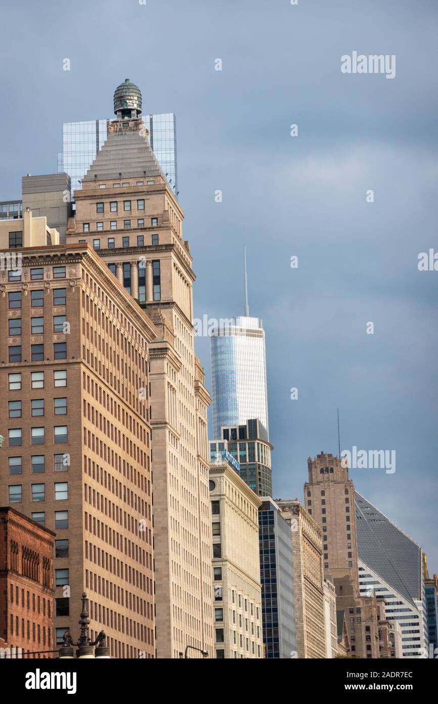 Metropolitan Tower a Chicago, Illinois Foto Stock