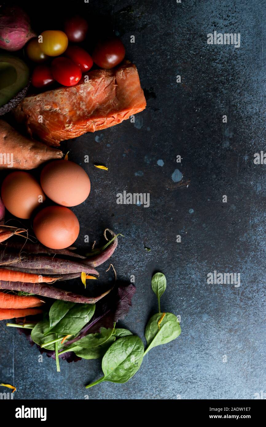 Sano cibo Fitness Foto Stock