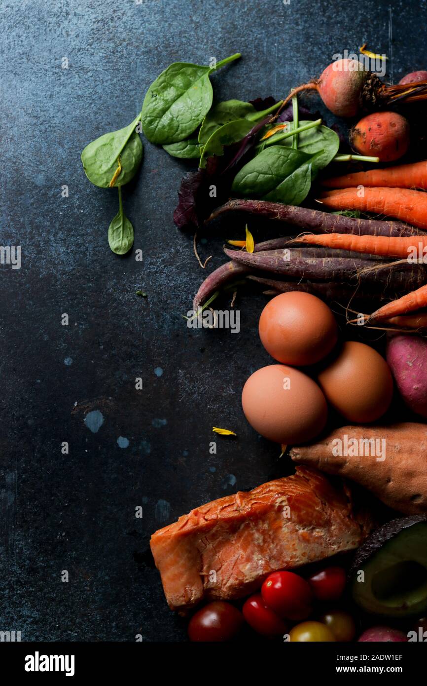 Sano cibo Fitness Foto Stock