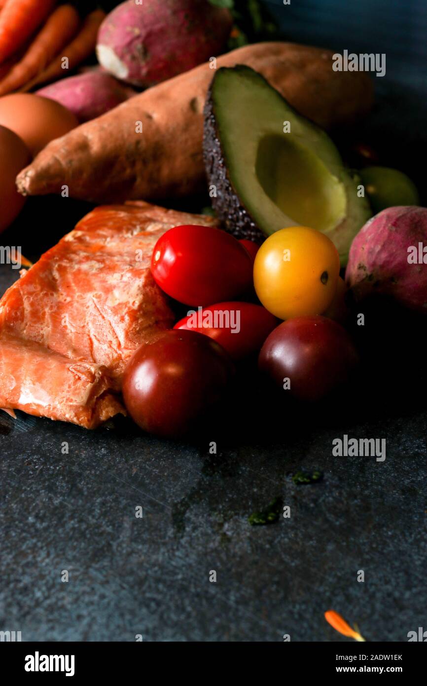 Sano cibo Fitness Foto Stock