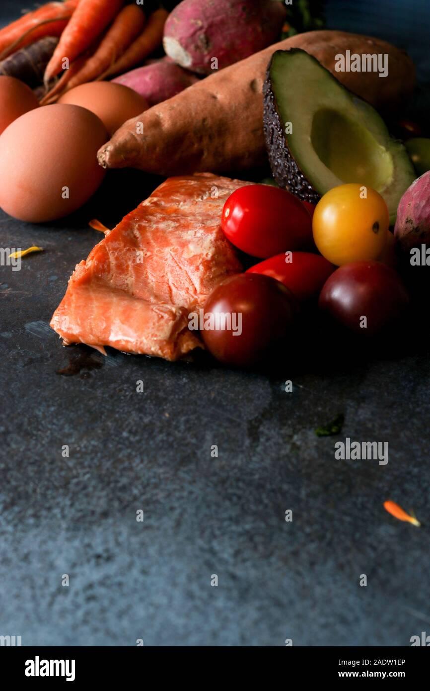 Sano cibo Fitness Foto Stock