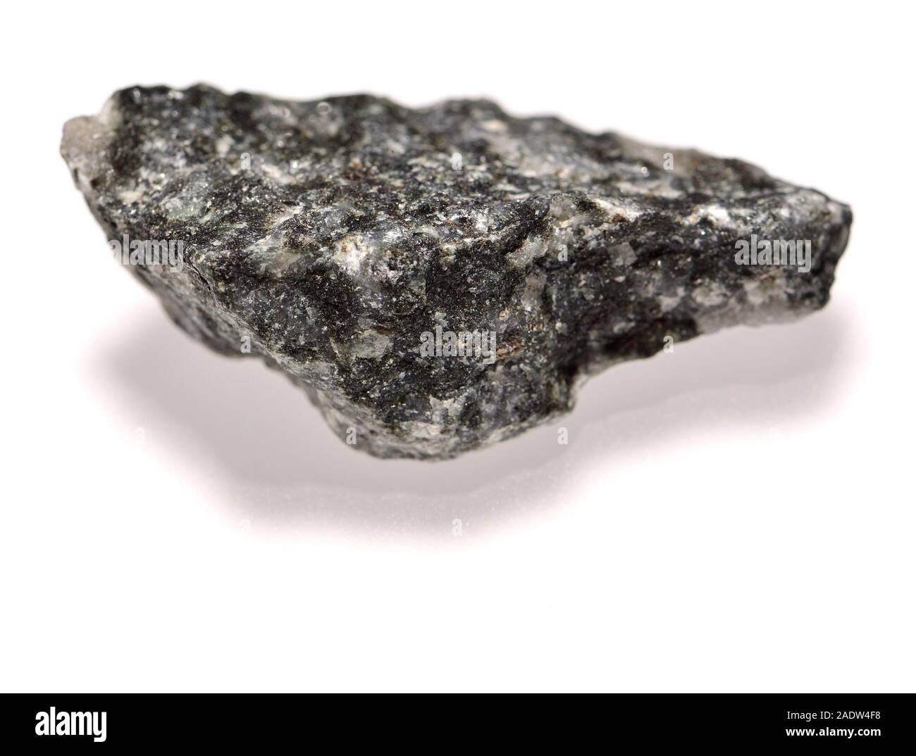 Gabbri - a grana grossa, invadente roccia ignea formata dal lento raffreddamento della ricca di magnesio e ferro-ricca magma Foto Stock