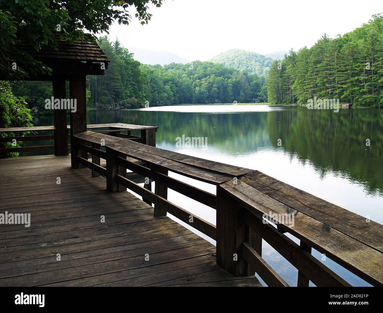 Balsam Lake Lodge,Nantahala National Forest Foto Stock