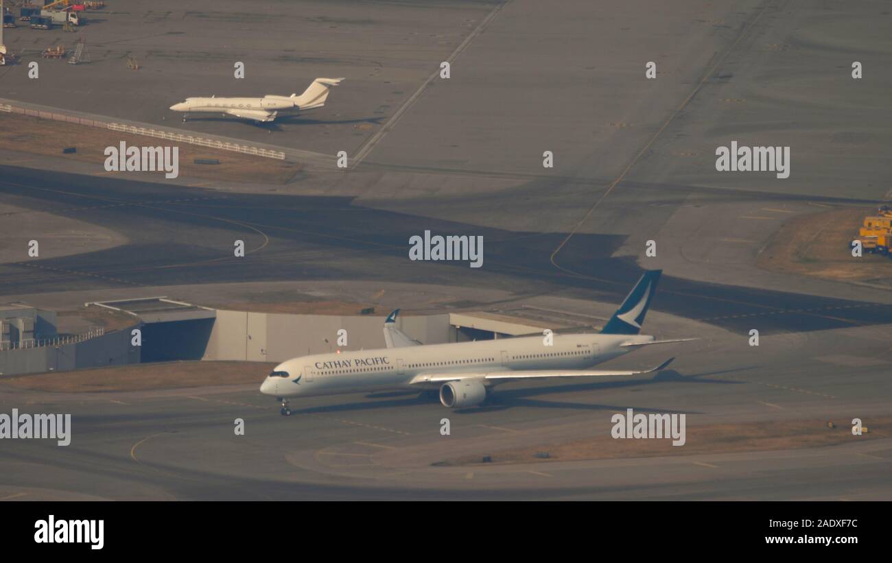 Aeroporto Internazionale di Chek Lap Kok Foto Stock