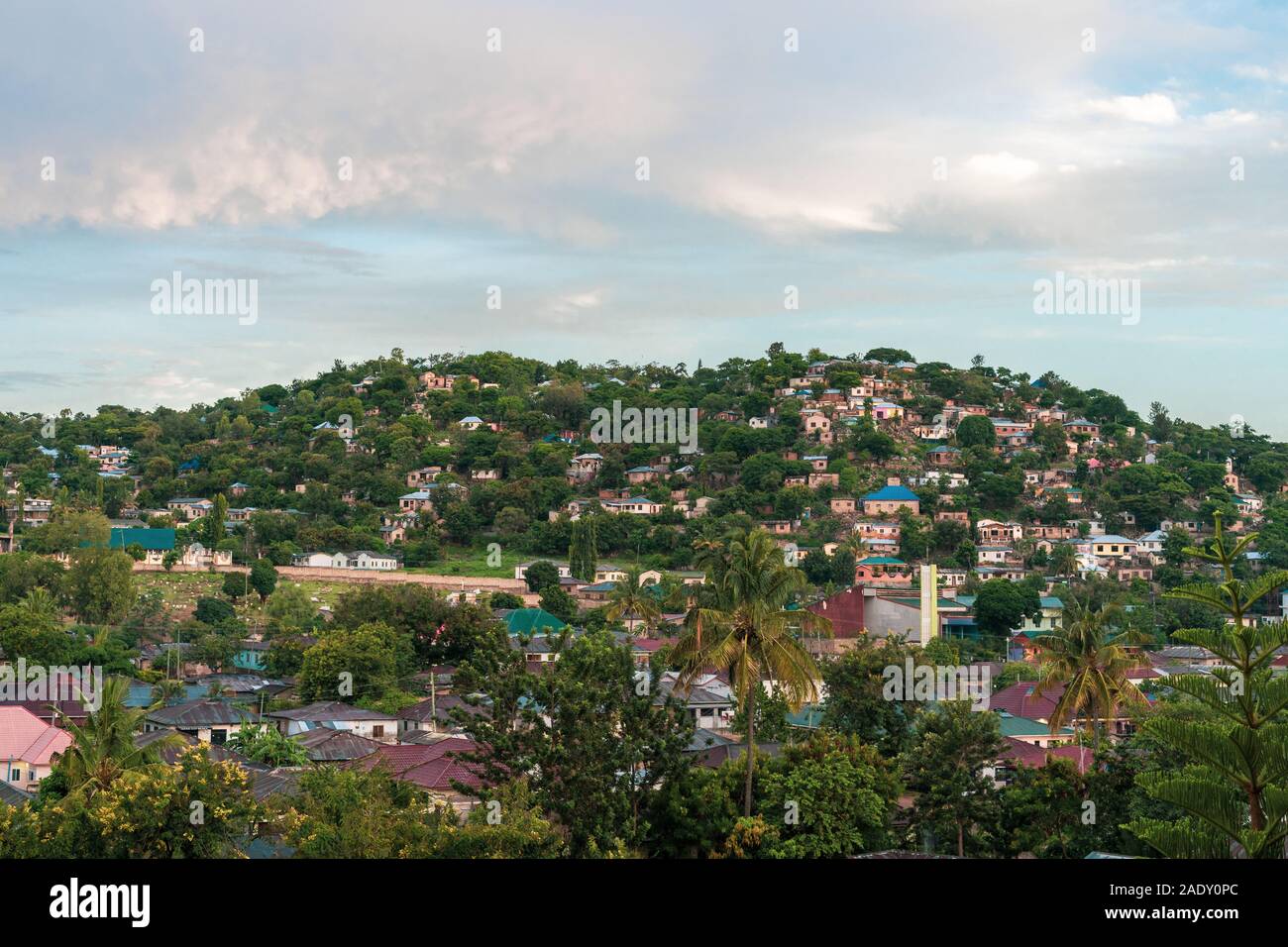 Mwanza la roccia città di Tanzania Foto Stock