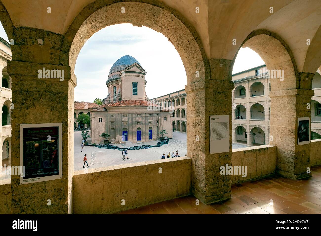Centre de la Vieille / La Vieille Charite Museum, Marsiglia / Marsiglia Provence, Francia Foto Stock