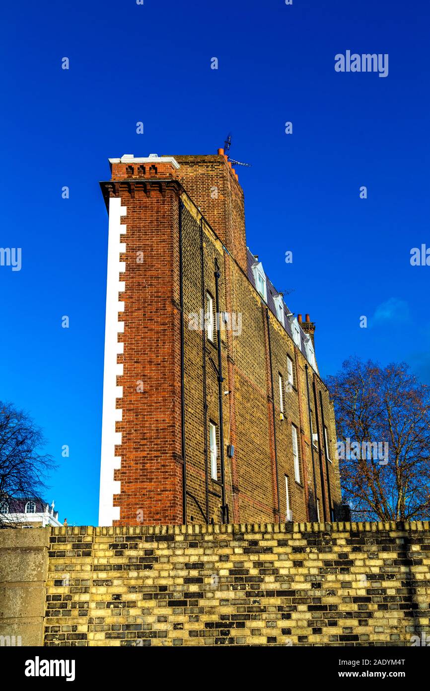 La sottile House, London, Regno Unito Foto Stock