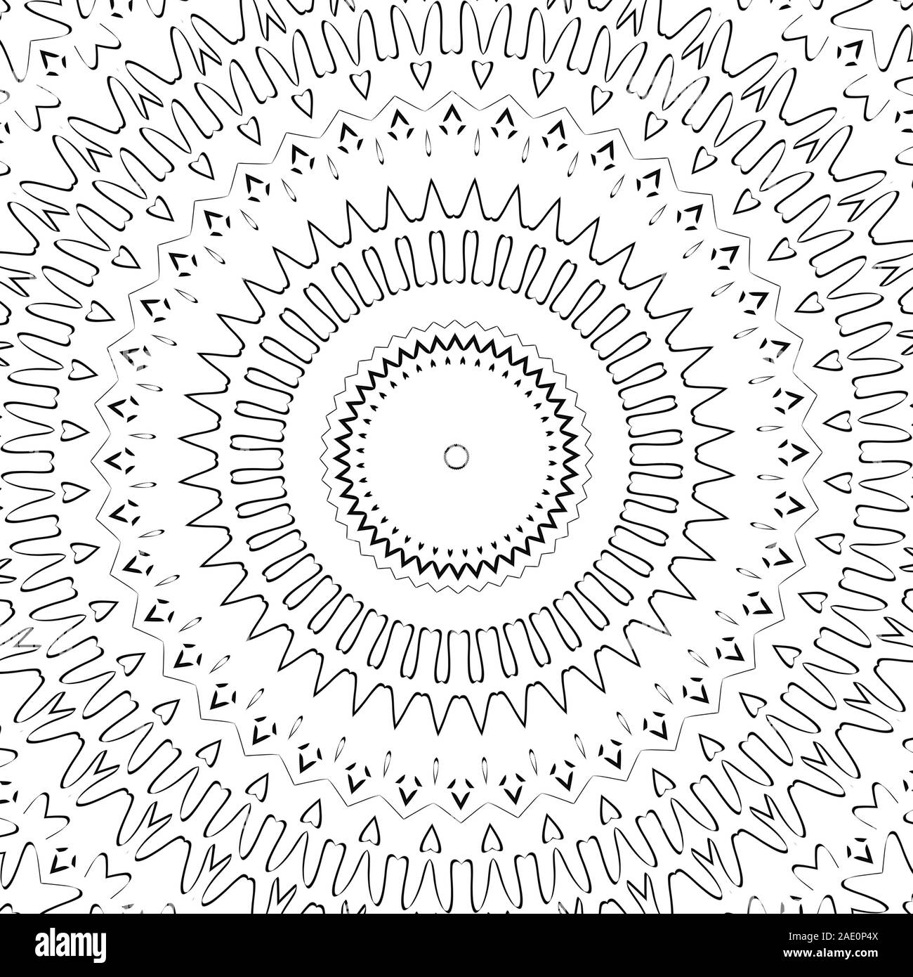 DISEGNI COLORATI ASTRATTI GEOMERTIC DI ALTA QUALITÀ Foto Stock