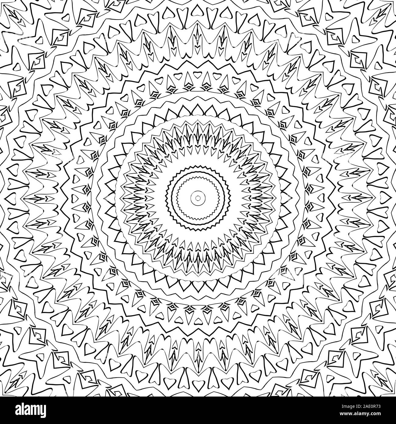 DISEGNI COLORATI ASTRATTI GEOMERTIC DI ALTA QUALITÀ Foto Stock