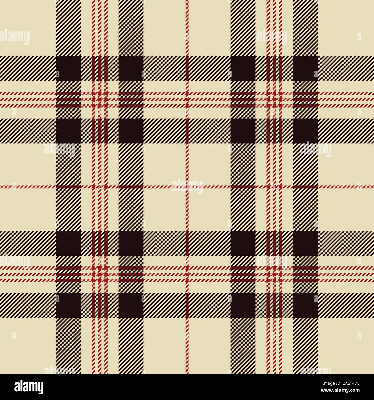 Modello di tartan. Plaid scozzese. Gabbia scozzese. Scozzese sfondo a scacchi. Musica Tradizionale Scozzese ornamento. Tessuto senza cuciture texture. Vector illustrat Illustrazione Vettoriale
