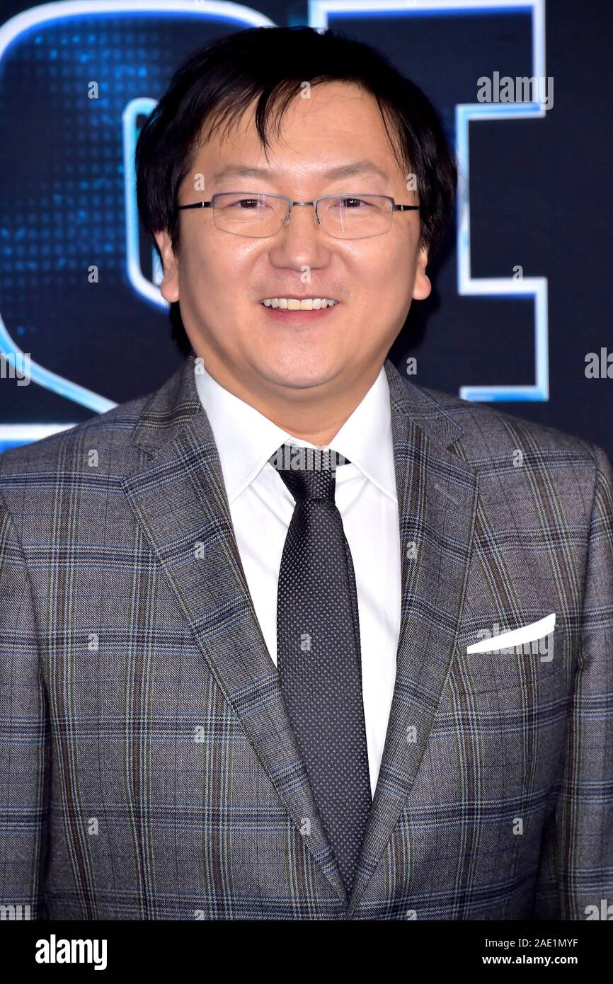 Masi Oka presso il world premiere del film "torte in Disguise / Spies Undercover - una selvaggia trasformazione' al El Capitan theater. Los Angeles, 04.12.2019 | Utilizzo di tutto il mondo Foto Stock