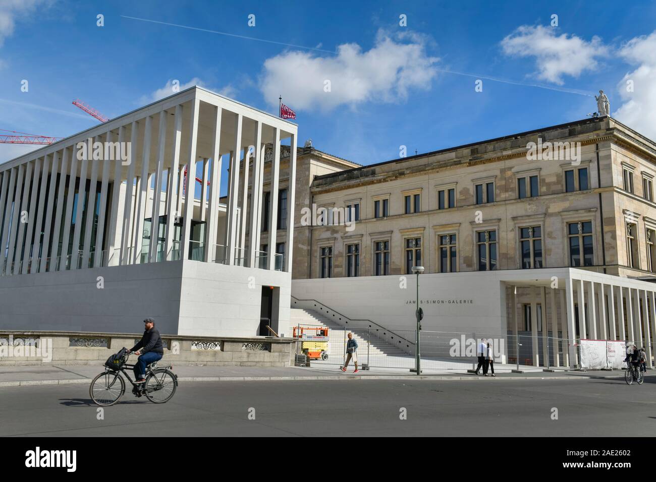 James-Simon-Galerie am Kupfergraben, nel quartiere Mitte di Berlino, Deutschland Foto Stock