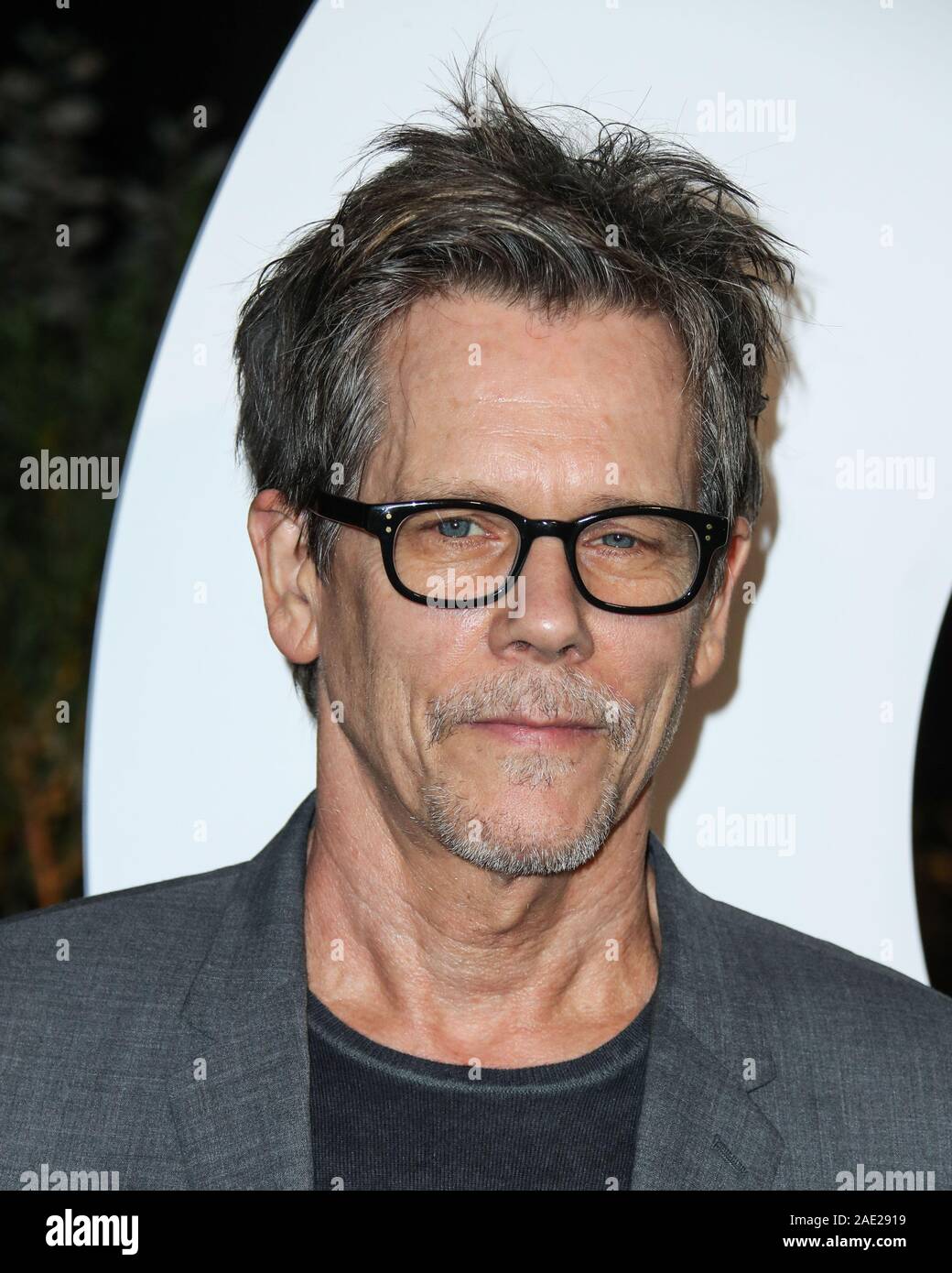 WEST HOLLYWOOD, Los Angeles, California, Stati Uniti d'America - 05 dicembre: attore Kevin Bacon arriva a 2019 GQ uomini dell'anno partito svoltasi presso la West Hollywood Hotel edizione su dicembre 5, 2019 in West Hollywood, Los Angeles, California, Stati Uniti. (Foto di Xavier COLLIN/Image Press Agency) Foto Stock