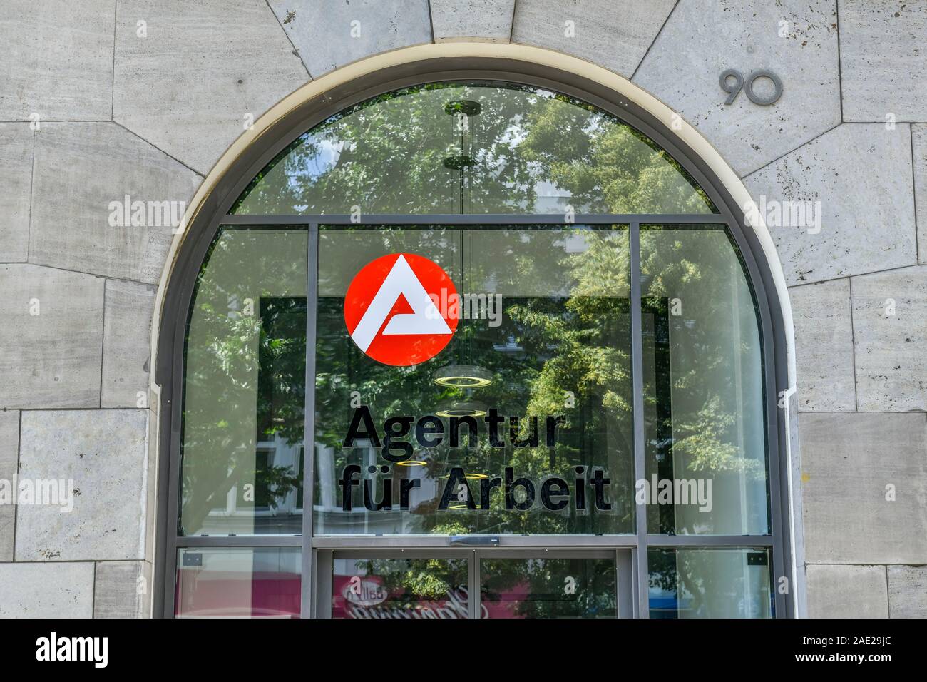 Agentur für Arbeit, Charlottenstraße, Kreuzberg, Friedrichshain-Kreuzberg, Berlino, Deutschland Foto Stock