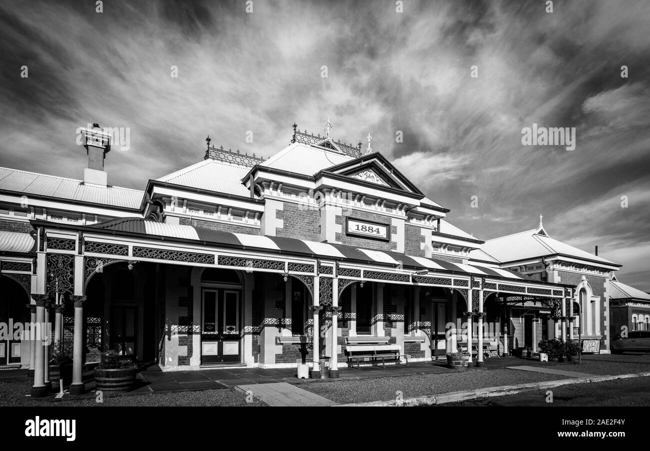 Mudgee stazione ferroviaria, Nuovo Galles del Sud, Australia Foto Stock