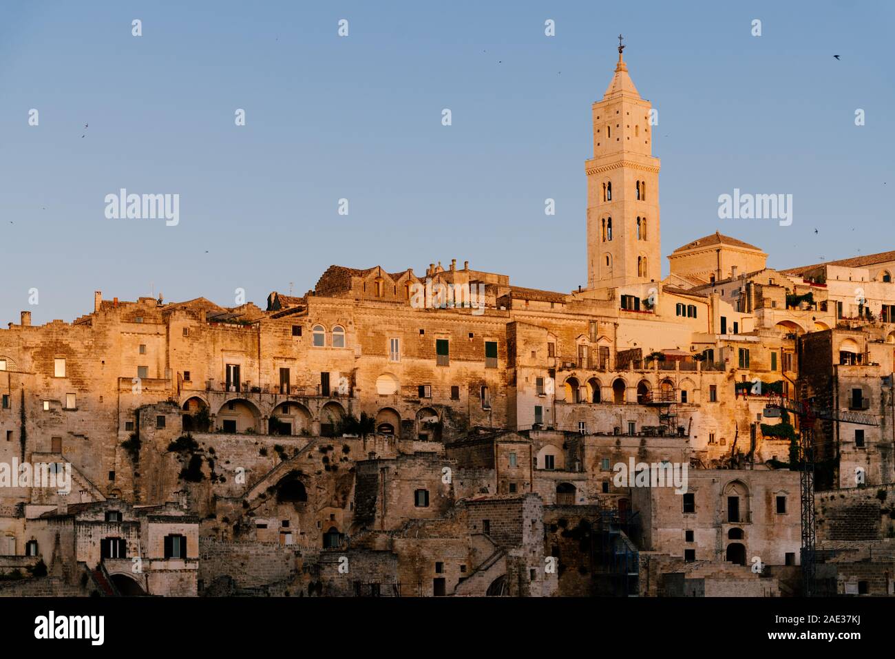 I Sassi di Matera Patrimonio mondiale dell UNESCO, Matera, Basilicata, Italia Foto Stock