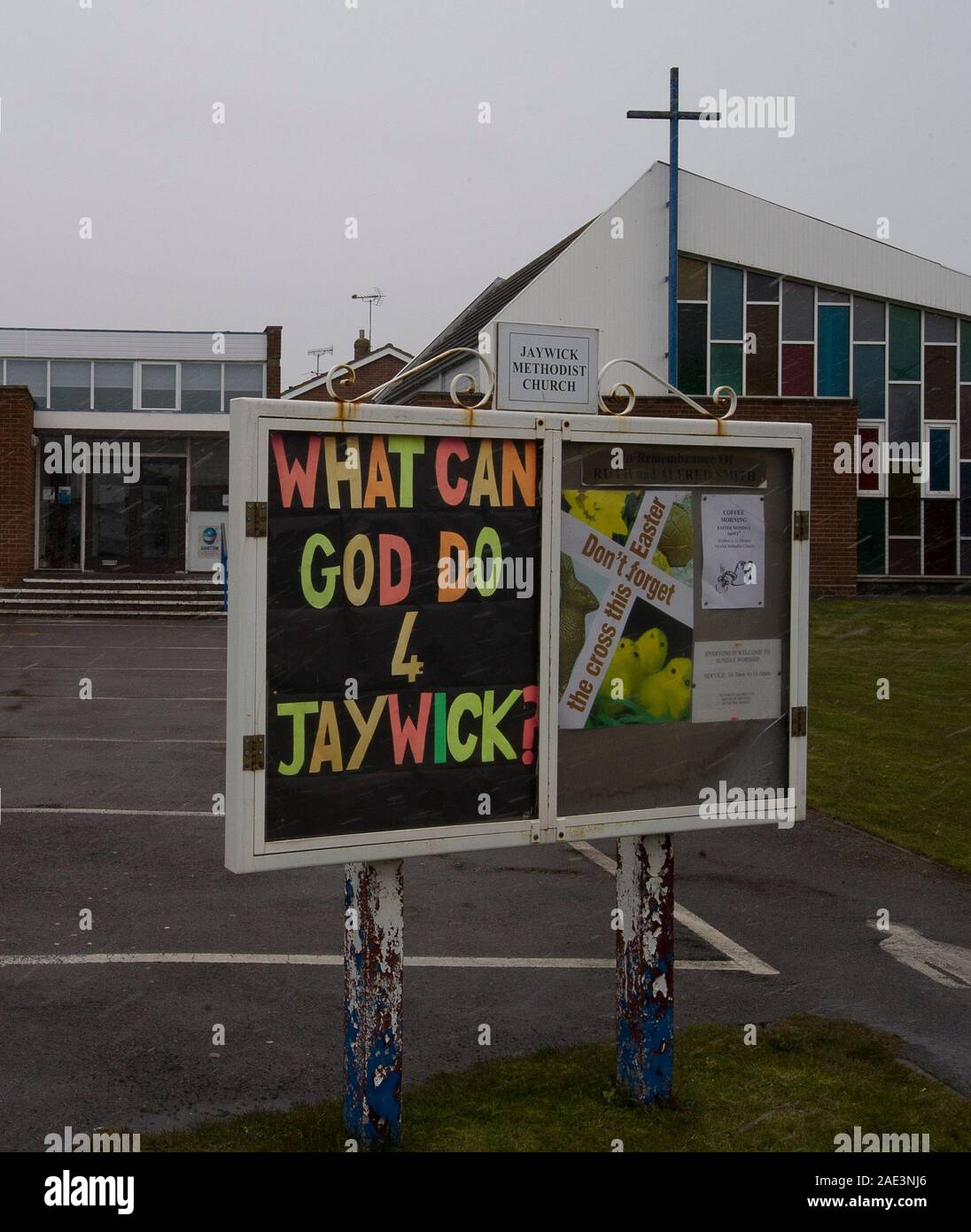 Jaywick, un fatiscente Essex località balneare Tendring vicino a Clacton-on-Sea che è stata individuata in una relazione ufficiale come gli indigenti area dell'Inghilterra. Foto Stock