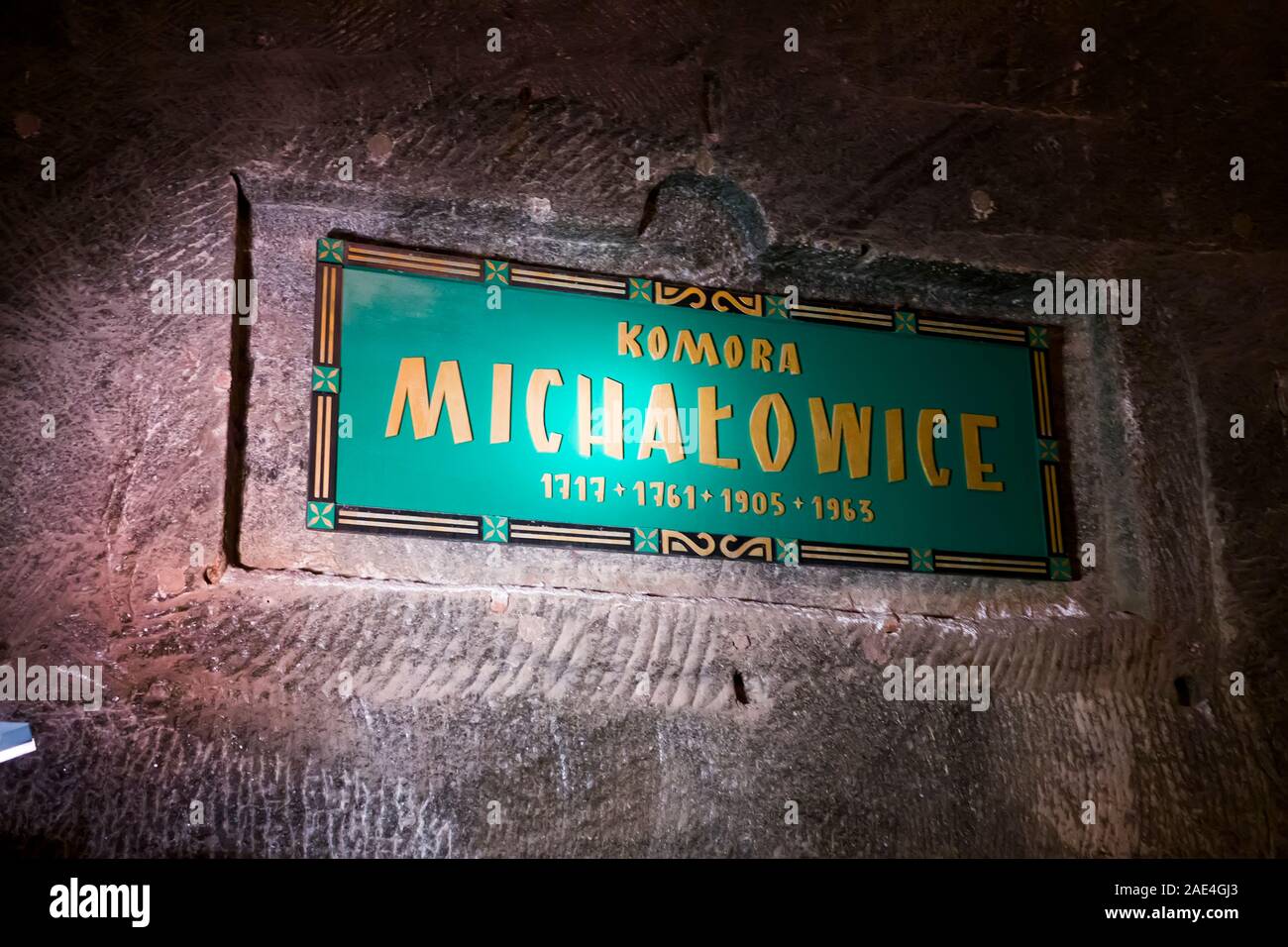 Le Miniere di Sale di Wieliczka Polonia Europa Cracovia UE UNESCO Foto Stock