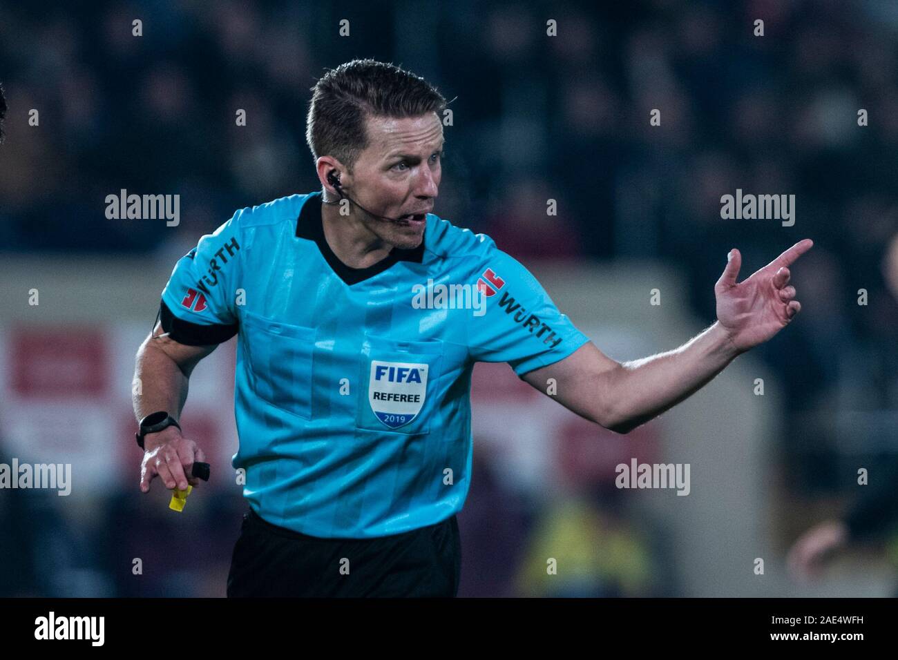 Il 6 dicembre 2019; Estadio de la Ceramica, Villarreal, Spagna; La Liga Calcio, Villarreal Club de Futbol versus Atletico de Madrid; arbitro Hernandez Hernandez - uso editoriale Foto Stock