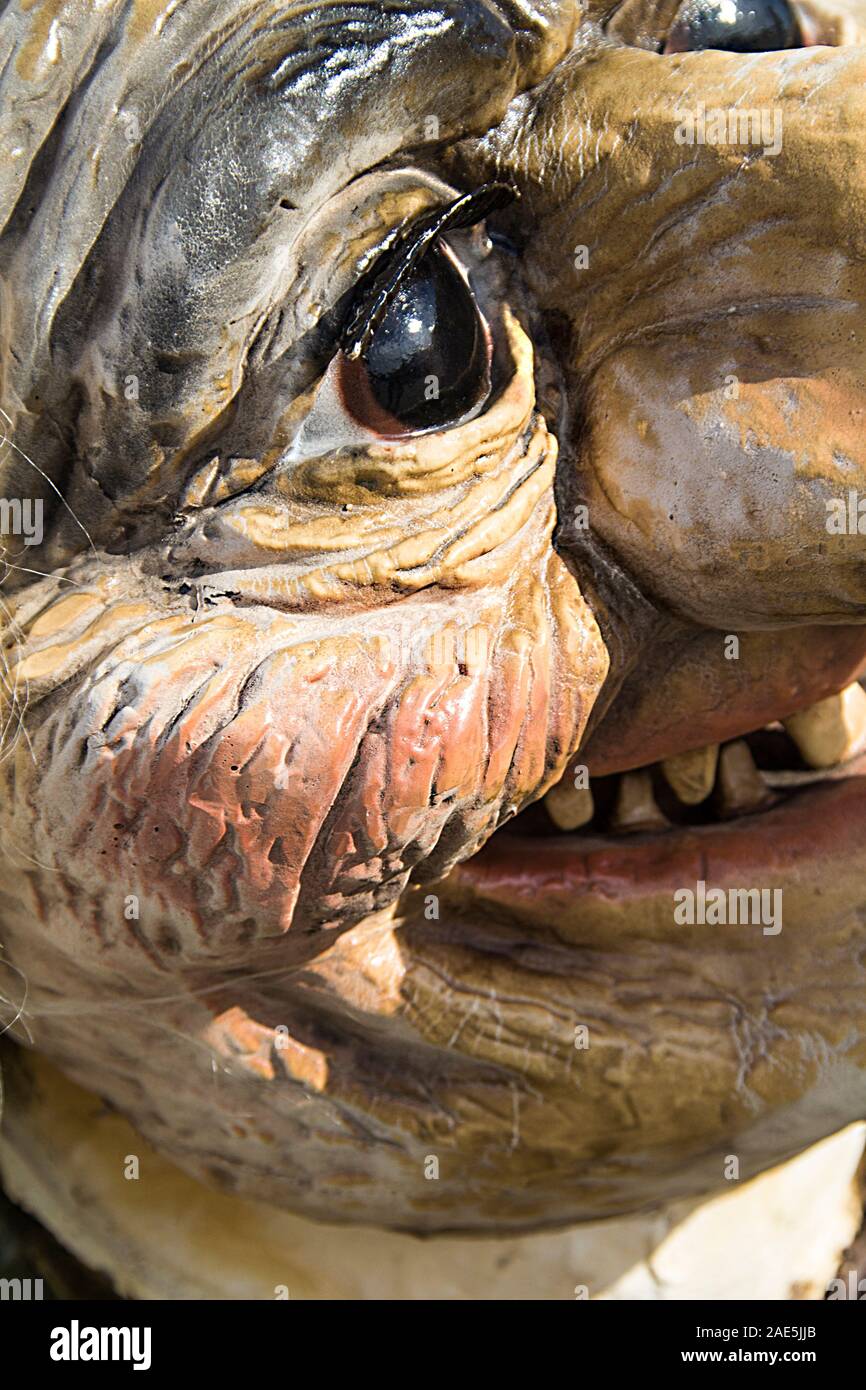 Un felice troll realizzati in cartapesta in Norvegia Foto Stock