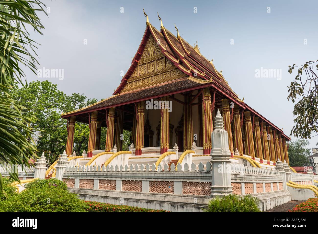 Museo Hophakaew, Vientiane, Laos, Asia Foto Stock