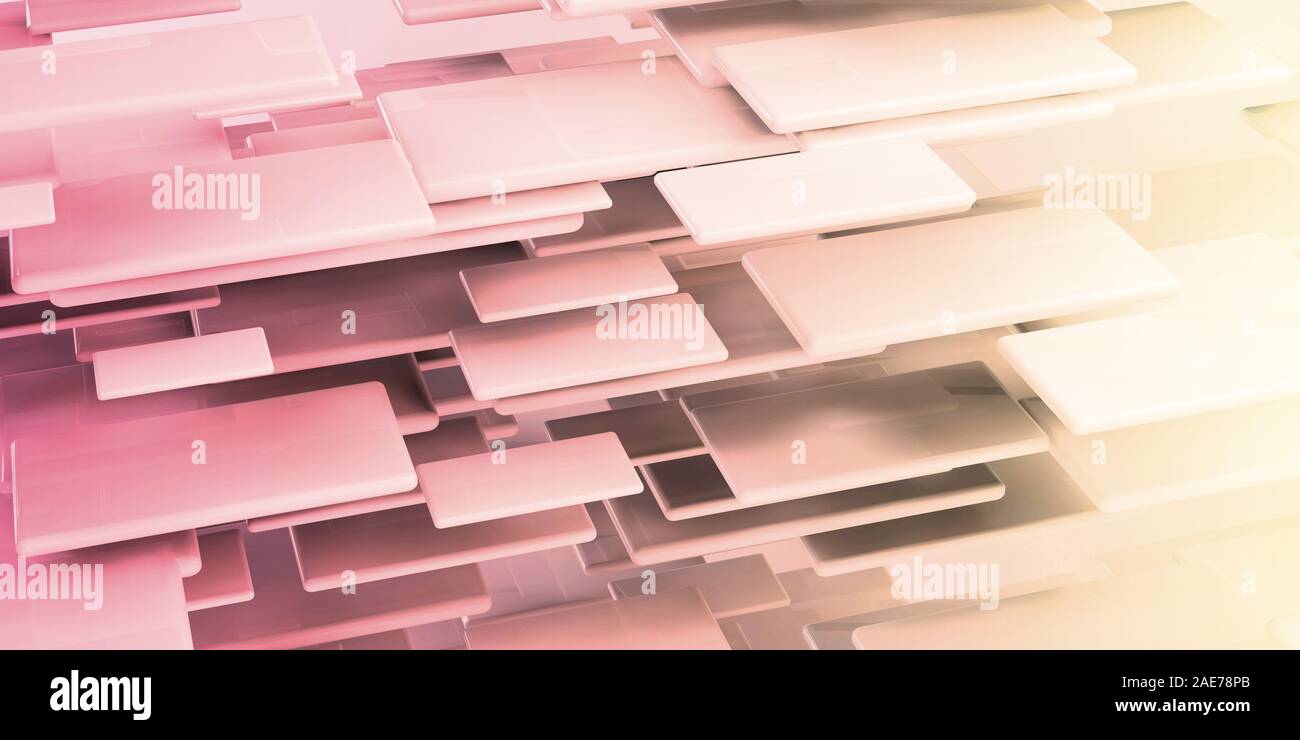 Tecnologia di gestione dati su grandi dati come concetto Foto Stock