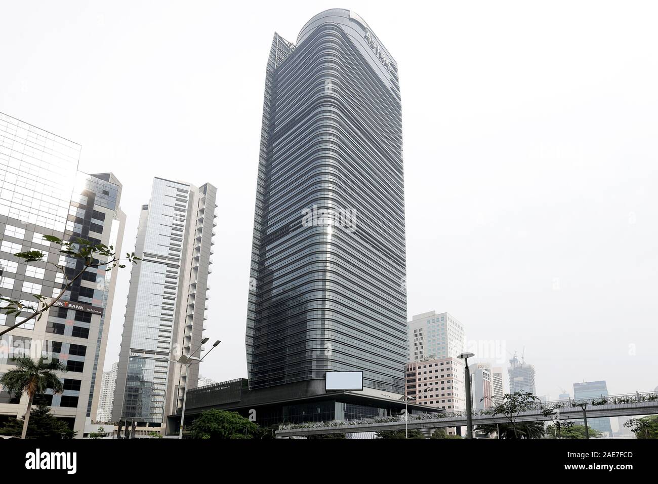 Astra edificio di Sudirman Street Jakarta, Indonesia Foto Stock