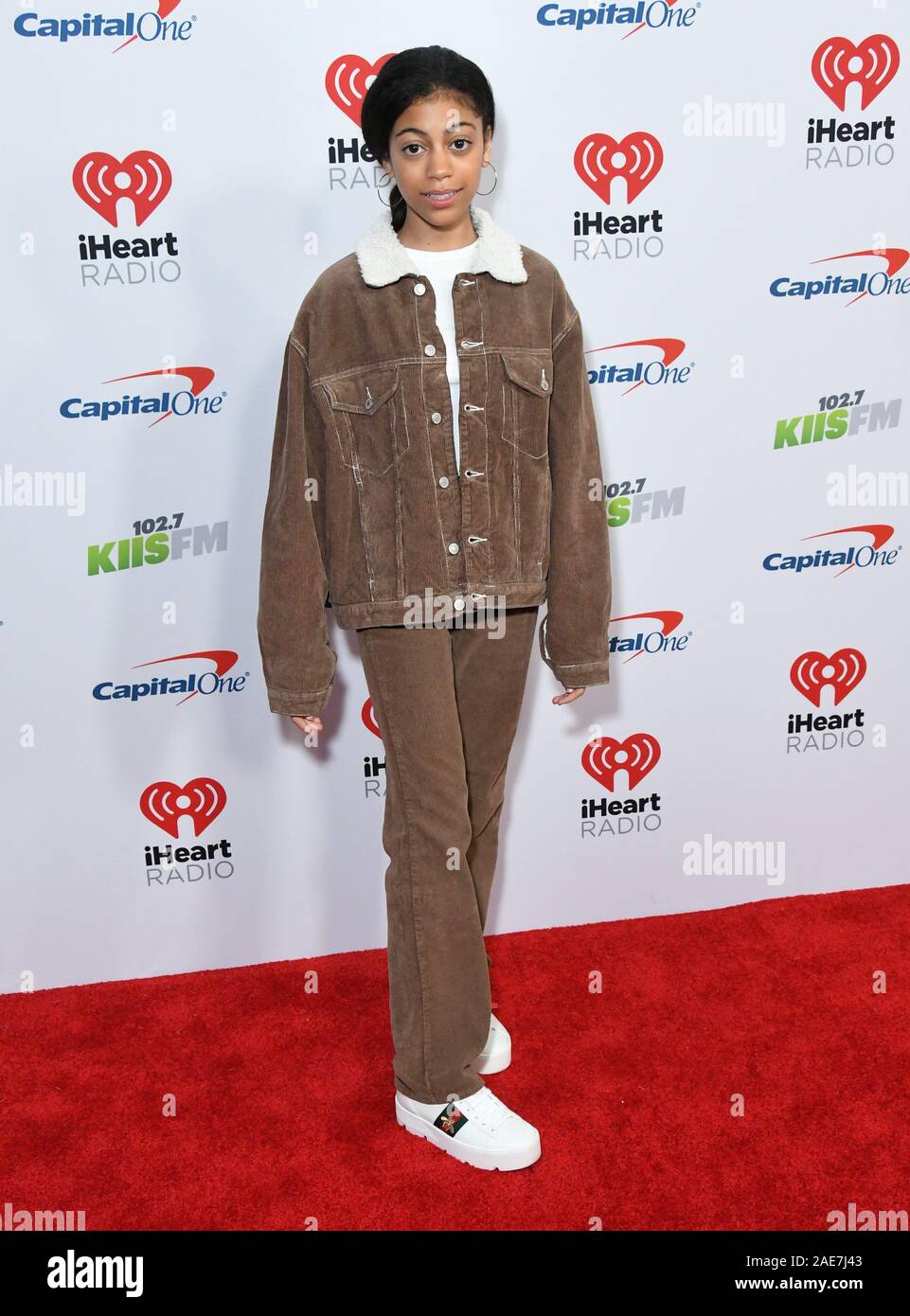 06 Dicembre 2019 - Los Angeles, California - Arica Himmel. KIIS FM iHeartRadio del jingle Ball 2019 tenutasi al Forum. Photo credit: Birdie Thompson/AdMedia /MediaPunch Foto Stock