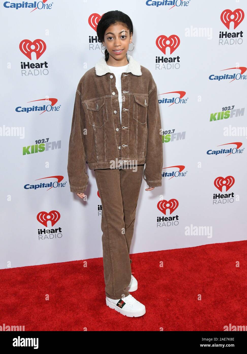 06 Dicembre 2019 - Los Angeles, California - Arica Himmel. KIIS FM iHeartRadio del jingle Ball 2019 tenutasi al Forum. Photo credit: Birdie Thompson/AdMedia /MediaPunch Foto Stock