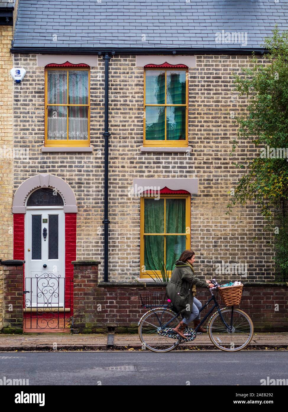 David Casa Parr Cambridge - La casa era di proprietà di David Parr, un artista decoratore dal 1886 al 1927, creando un incredibile decorati a mano interno. Foto Stock