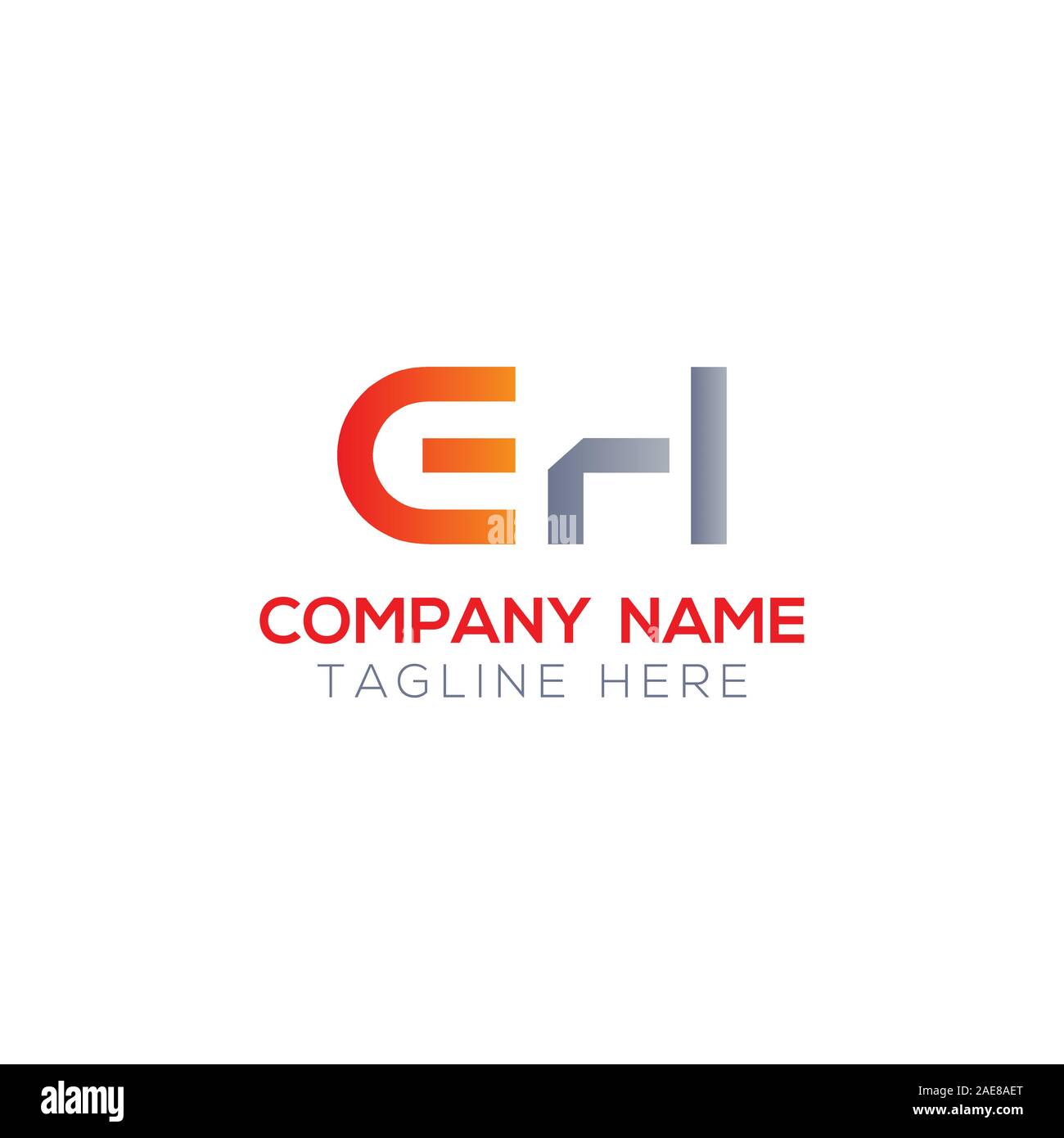 EH iniziale lettera collegata Logo. Lettera di Creative EH moderno Logo aziendali template vettoriale. Iniziale Logo EH modello di progettazione Illustrazione Vettoriale