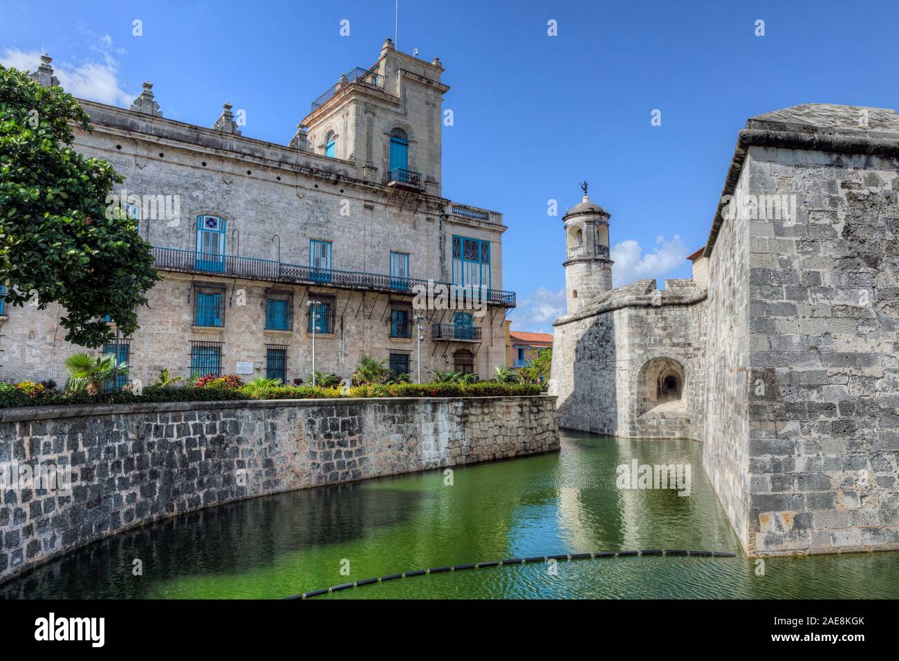 Castillo de la Real Fuerza, Old Havana, Cuba, America del Nord Foto Stock