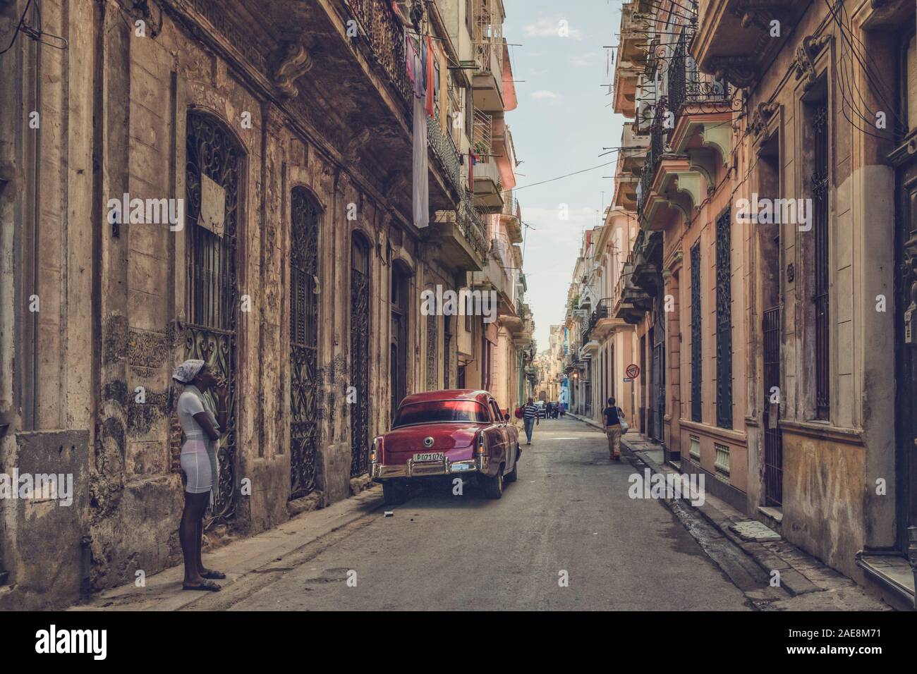 Vecchia Havana, Cuba, America del Nord Foto Stock