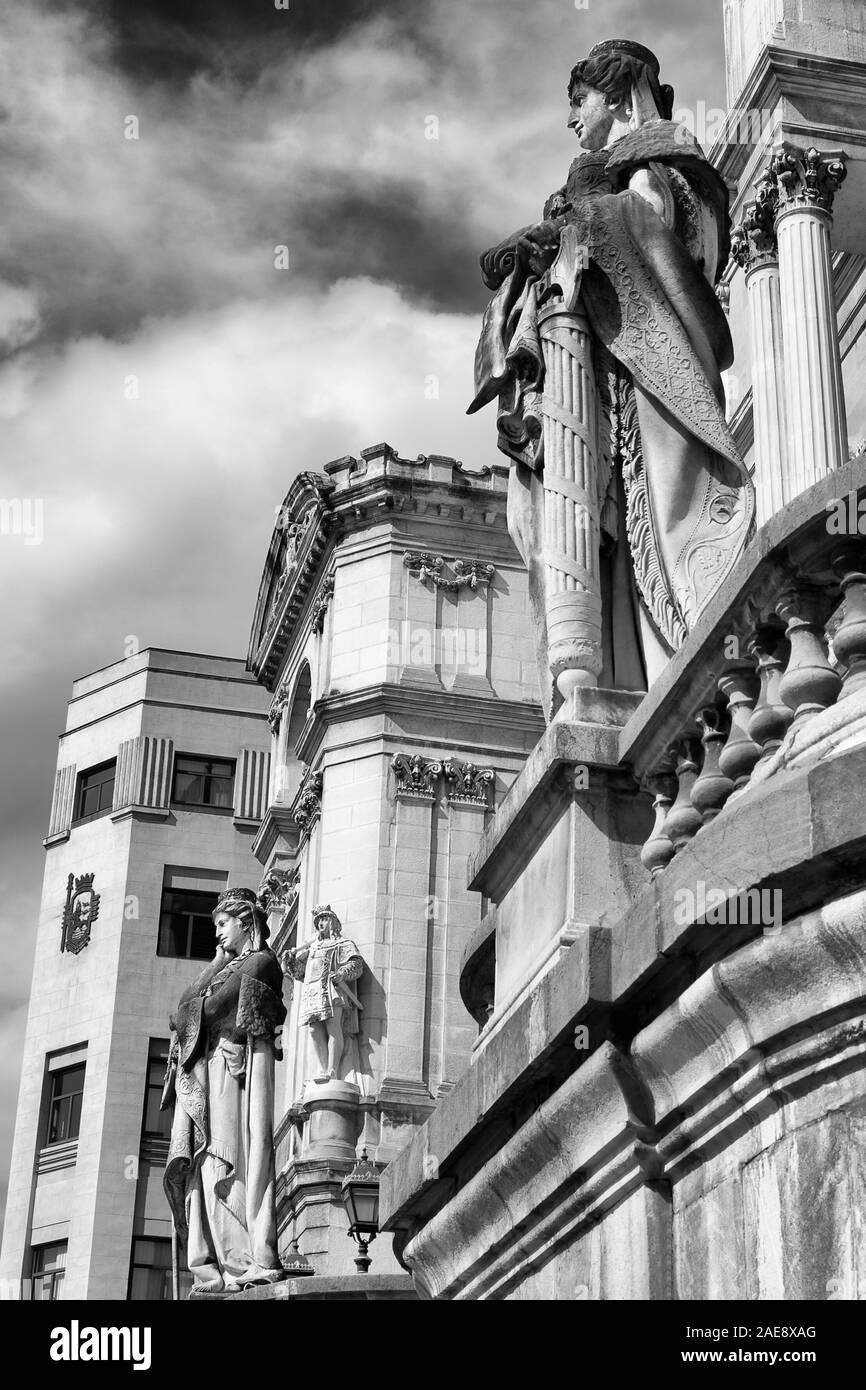 Municipio di Bilbao, provincia di Biscaglia, Spagna Foto Stock