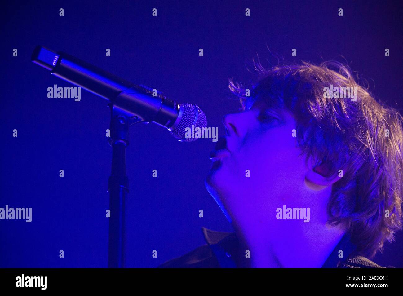 Glasgow, Regno Unito. 7 dicembre 2019. Nella foto: Lewis Capaldi. Lewis Capaldi in concerto a giocare al sell out home folla in 02 Academy di Glasgow. Credito: Colin Fisher/Alamy Live News Foto Stock