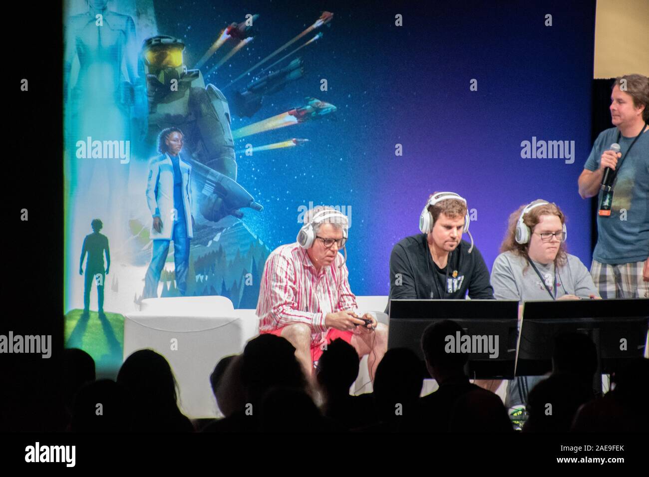 Alo avamposto scoperta, un evento utilizzato per visualizzare tutte le cose alo. Foto Stock
