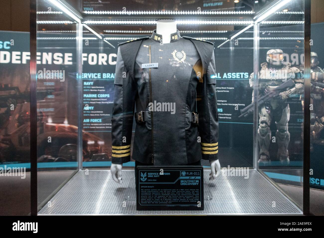 Alo avamposto scoperta, un evento utilizzato per visualizzare tutte le cose alo. Foto Stock