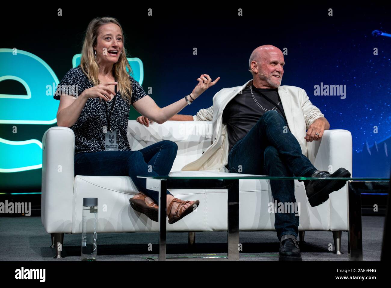 Alo avamposto scoperta, un evento utilizzato per visualizzare tutte le cose alo. Foto Stock