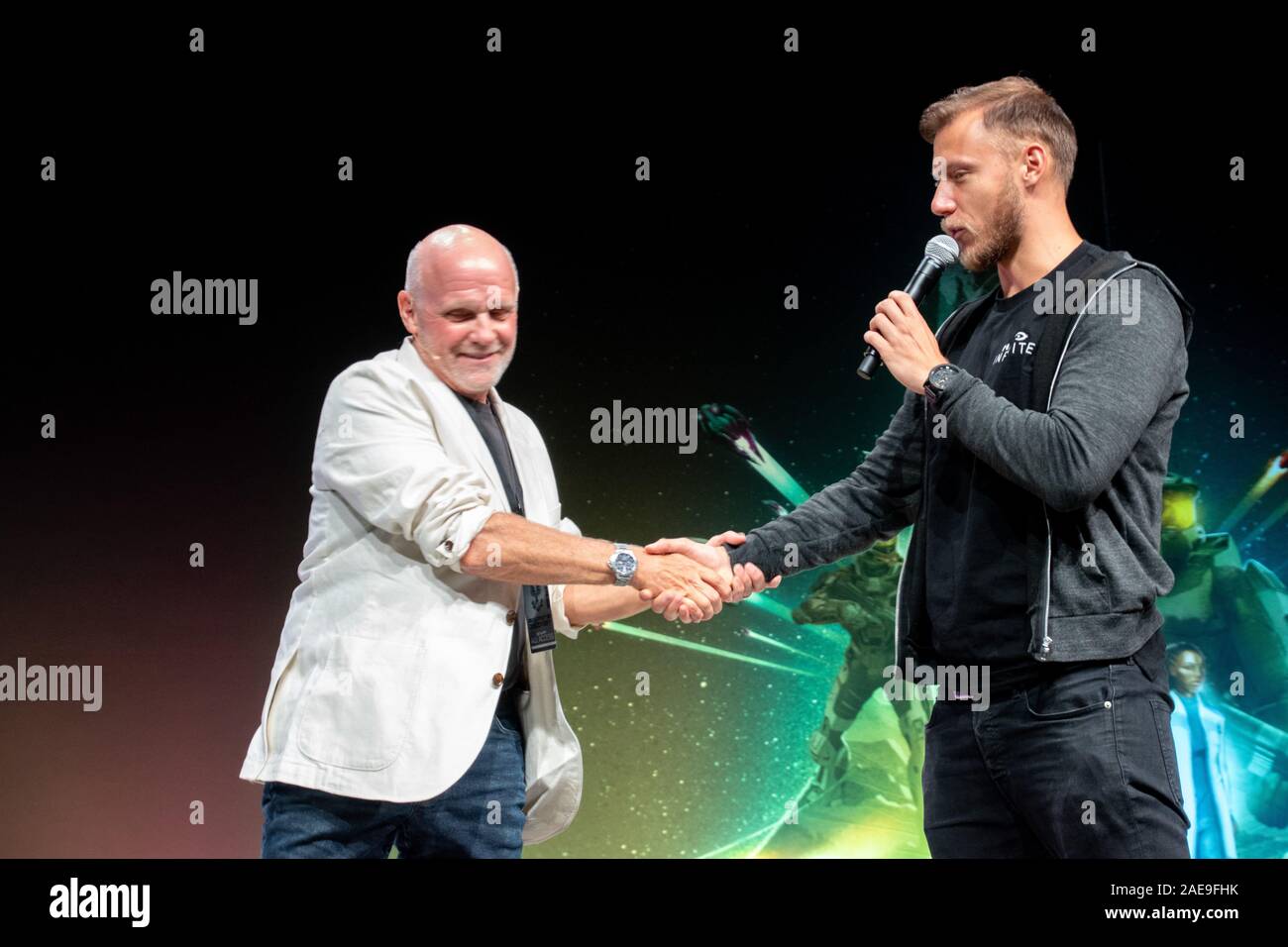 Alo avamposto scoperta, un evento utilizzato per visualizzare tutte le cose alo. Foto Stock