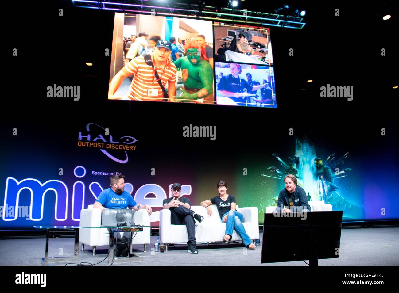 Alo avamposto scoperta, un evento utilizzato per visualizzare tutte le cose alo. Foto Stock