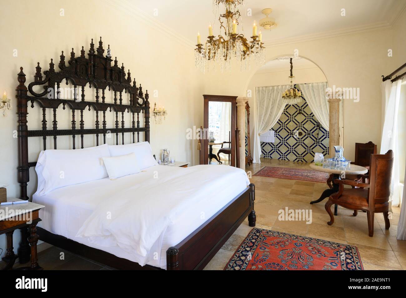 Sala Vip in Casa Kimberly; Puerto Vallarta, Jalisco, Messico. Foto Stock