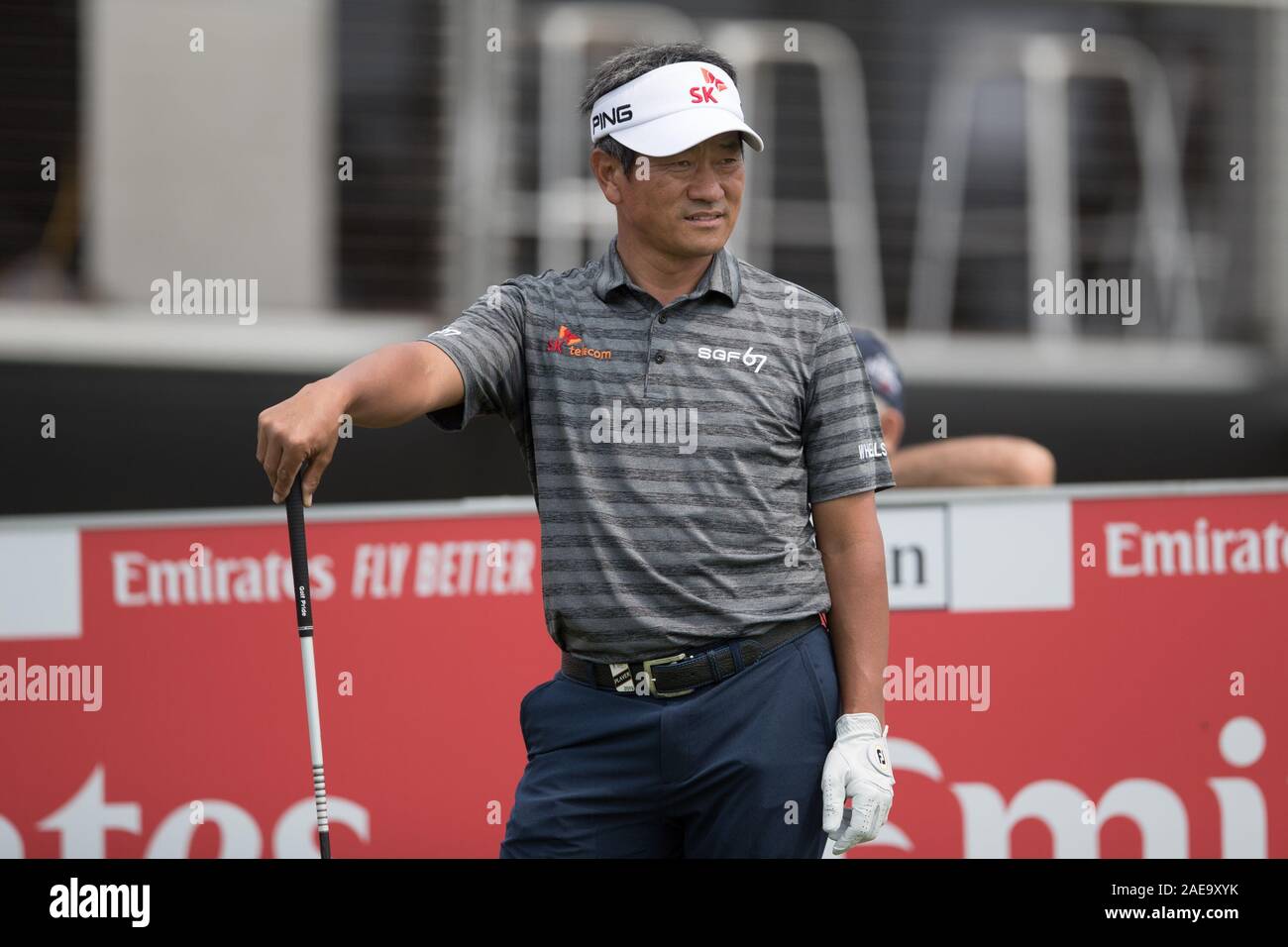 Sydney, Australia. 08 Dic, 2019. K.J. Choi della Corea del Sud durante il 104th Emirates Open di Australia presso l'Australian Golf Club, Sydney, Australia il 8 dicembre 2019. Foto di Peter Dovgan. Credit: UK Sports Pics Ltd/Alamy Live News Foto Stock