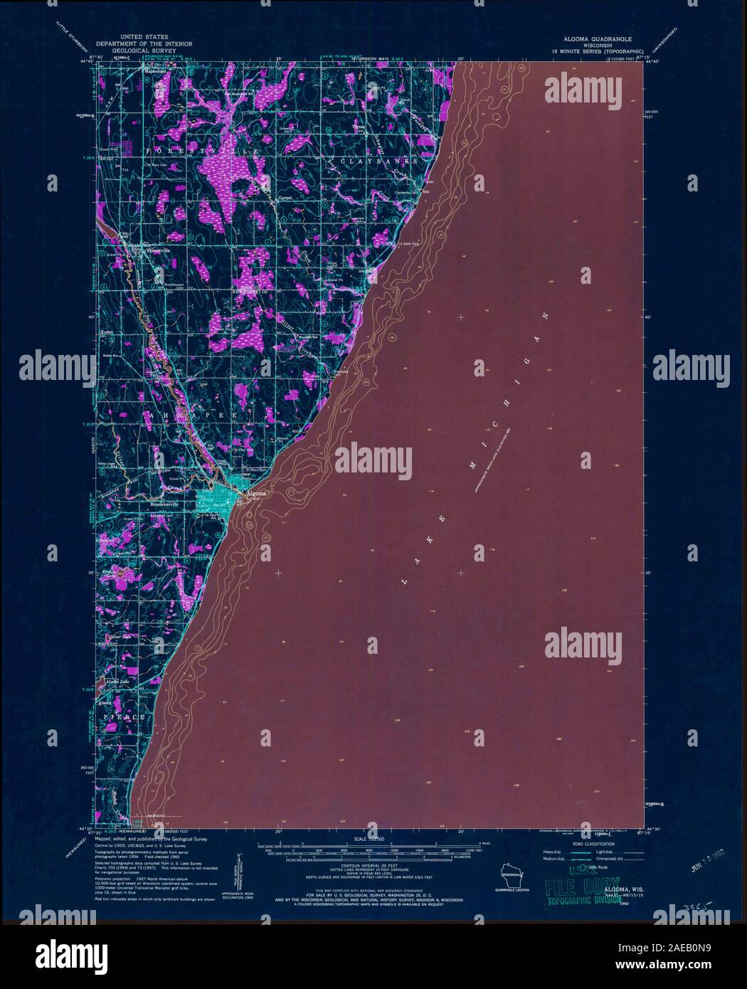 Mappa di algoma immagini e fotografie stock ad alta risoluzione Alamy