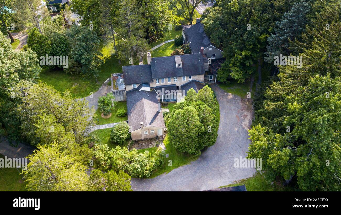 Home di Eleanor Roosevelt National Historic Site, Hyde Park, NY, STATI UNITI D'AMERICA Foto Stock